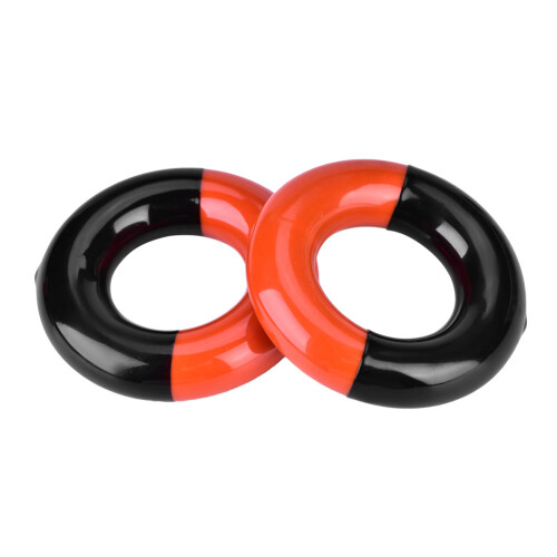 3Pcs Weighted Ring for Driver Golf Head, Steel + Rubber, 6.5cm
