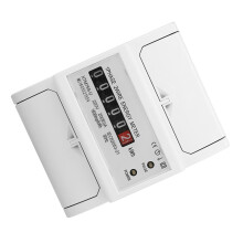 220V Digital 2-Wire 4P DIN Rail Electric Meter, 20(80)A