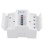 220V Digital 2-Wire 4P DIN Rail Electric Meter, 20(80)A 2