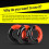 3Pcs Weighted Ring for Driver Golf Head, Steel + Rubber, 6.5cm 4