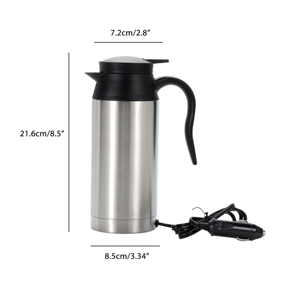 12V 24V Car Heating Kettle 750Ml 7790334556238