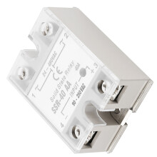 SSr 40AA 40A Solid State Relay Module AC-AC 24-480V Adjustable Controller