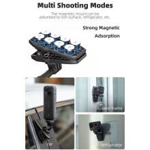Backpack Clip for Action5 Pro Magnetic Sun Visor Clip for /GoPro13 Bracket Mount Expansion Accessories