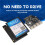 2.5 Inch 4 TF to  Adapter Card, Self-Made SSD Solid State Drive, For Micro- to  Group  Card 4