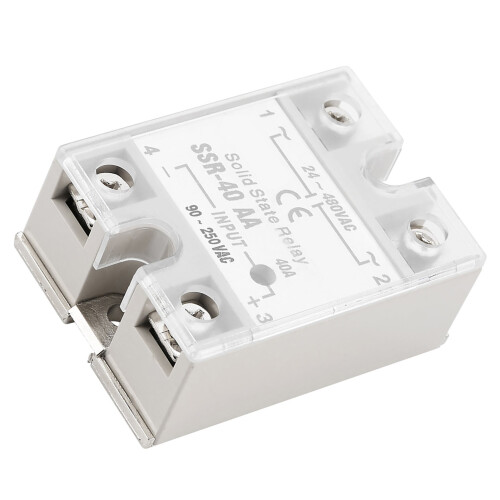 SSr 40AA 40A Solid State Relay Module AC-AC 24-480V Adjustable Controller 2