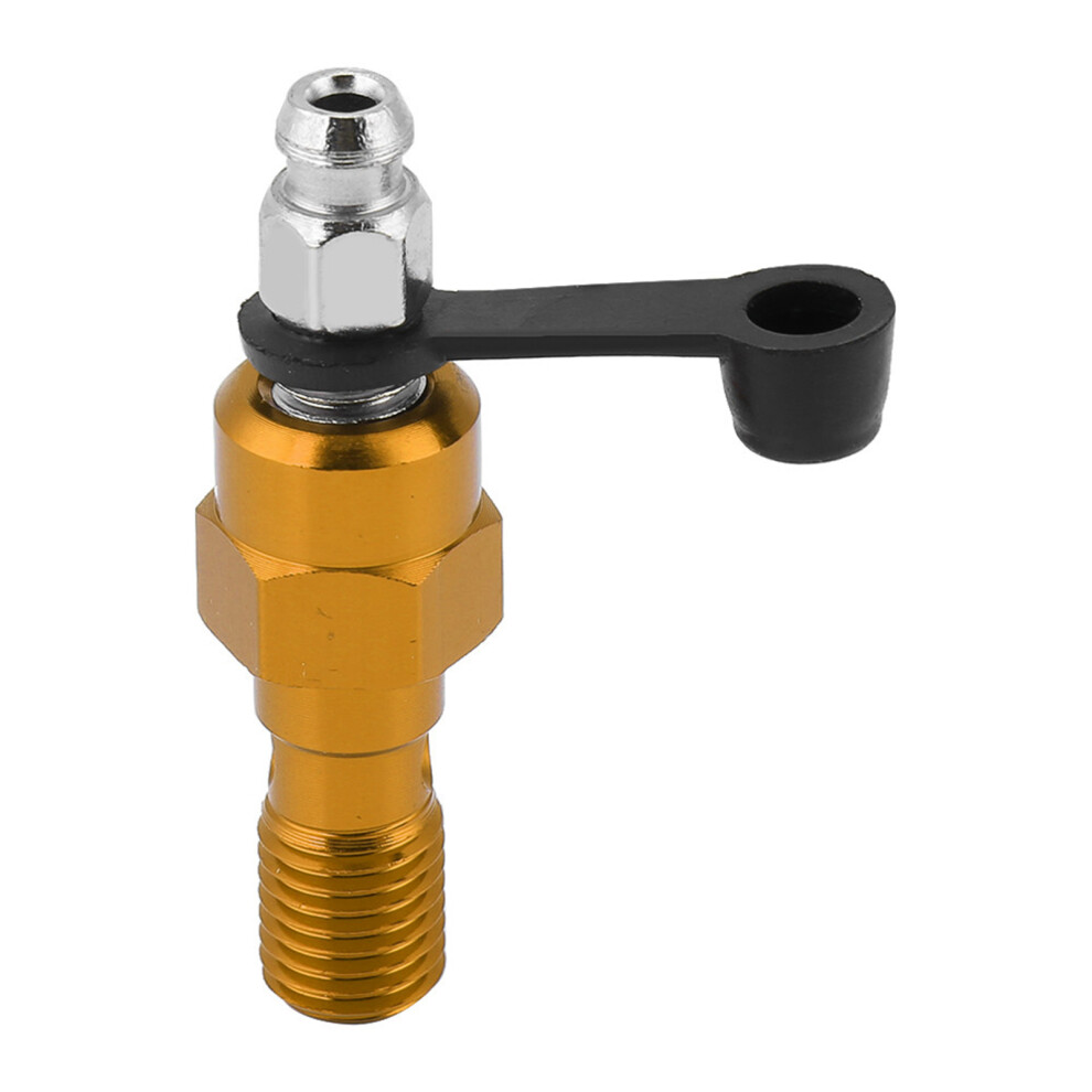 M10x1.0mm Brake Bleed Screw Dust Cap Gold 7293282700017
