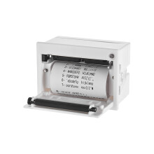 GOOJPRT QR204 58mm Mini Thermal Receipt Printer RS232+USB, 80mm/s, White