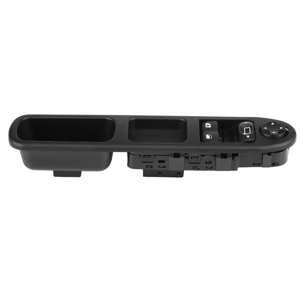 6554Qc Car Power Window Switch Master Control For Peugeot 207 2006-2012 Black 4681392749157