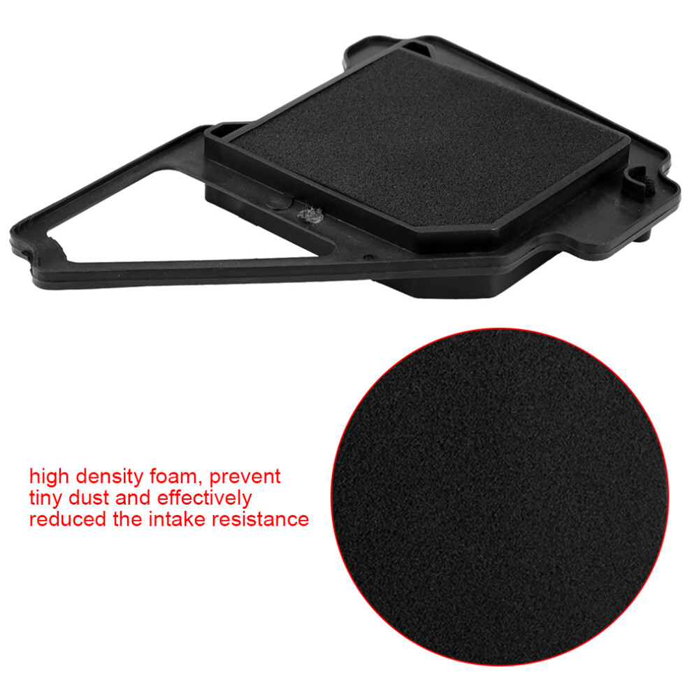 Motorcycle Air Filter For Yamaha Ybr125 Jym 2002-2013, 24X17.5cm Black 8761392749510