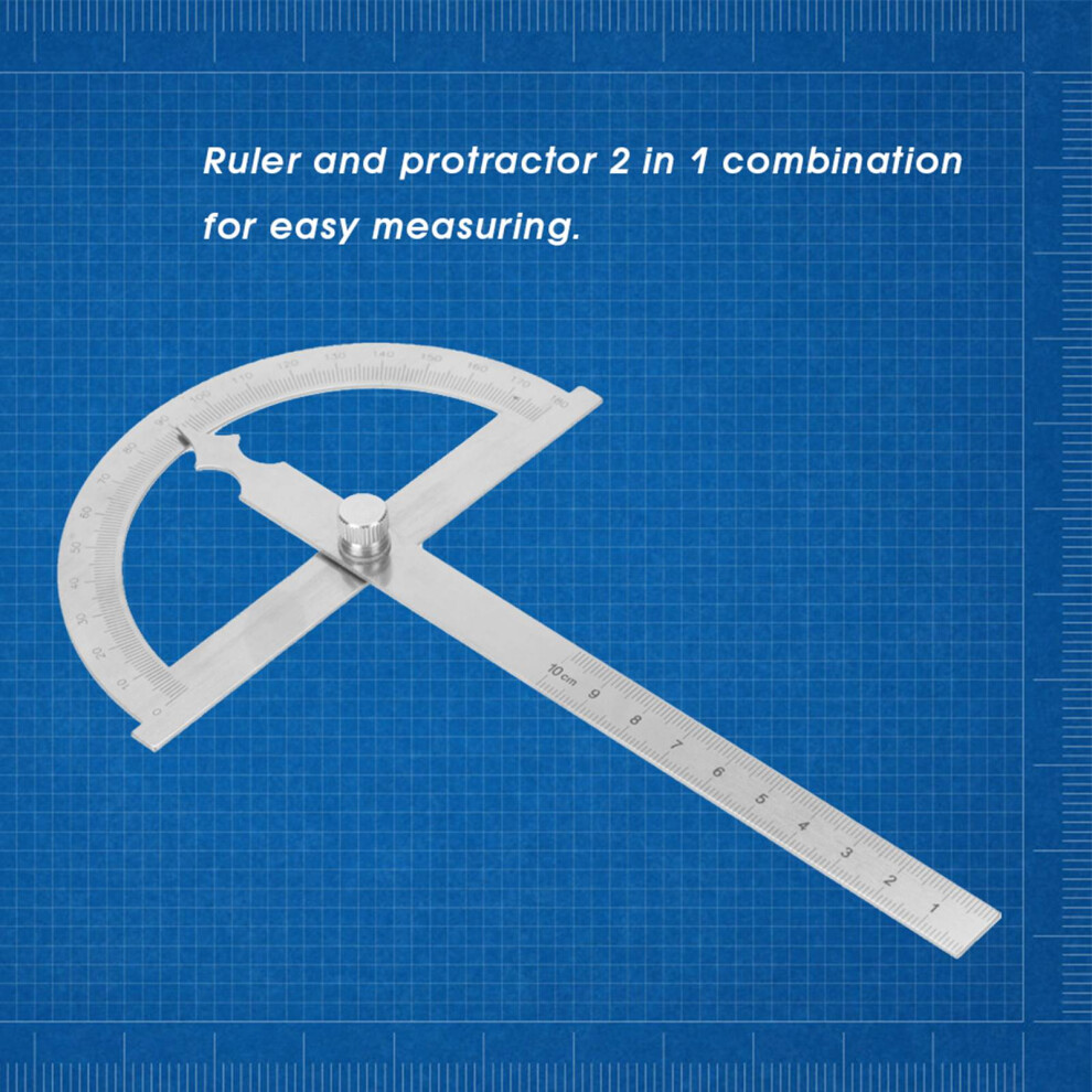 Durable 180 Protractor Goniometer Ruler