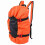 Rock Climbing Rope Bag with Shoulder Strap, Orange, 144x106cm 16