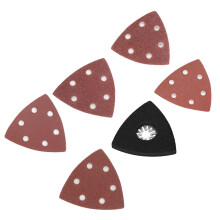 101pc Sanding Set with 90mm Sheets & 80mm Triangular Pad