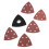 101pc Sanding Set with 90mm Sheets & 80mm Triangular Pad 16