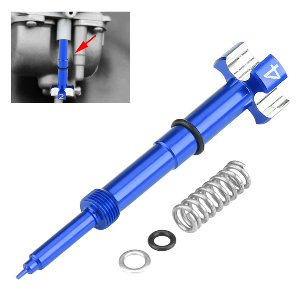 Air Fuel Mixture Screw Set For Keihin Fcr 57X13mm Aluminum Carburetor Red 4981392915300