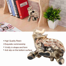Feng Shui Golden Elephant Small Statue
