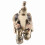 Feng Shui Golden Elephant Small Statue 2