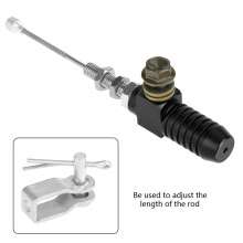 M10x1.25mm Universal Motorcycle Hydraulic Clutch Master Cylinder Black