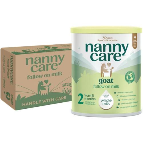 Nannycare Goat Stage 2 800g (6 Pack)