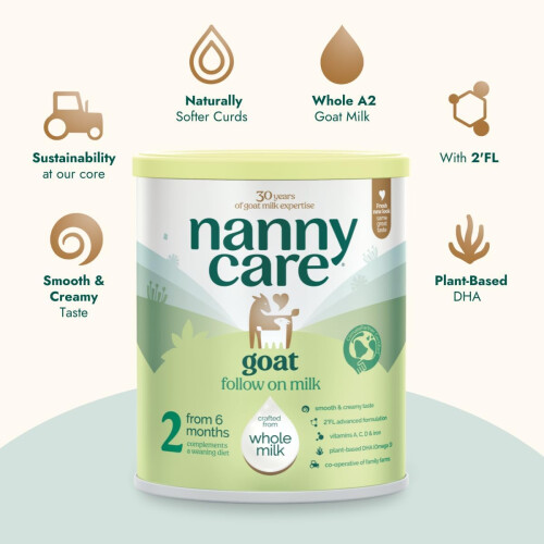 Nannycare Goat Stage 2 800g (6 Pack) 2