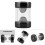 G1/4 Water Cooling Filter Funnel Shape, Fine Screen, Black 6