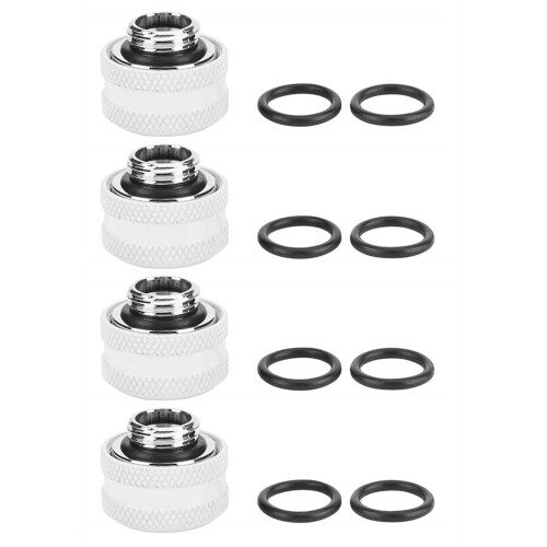 4 Pack 16mm Brass Water Cooling Compression Fittings in Multiple Colors 1