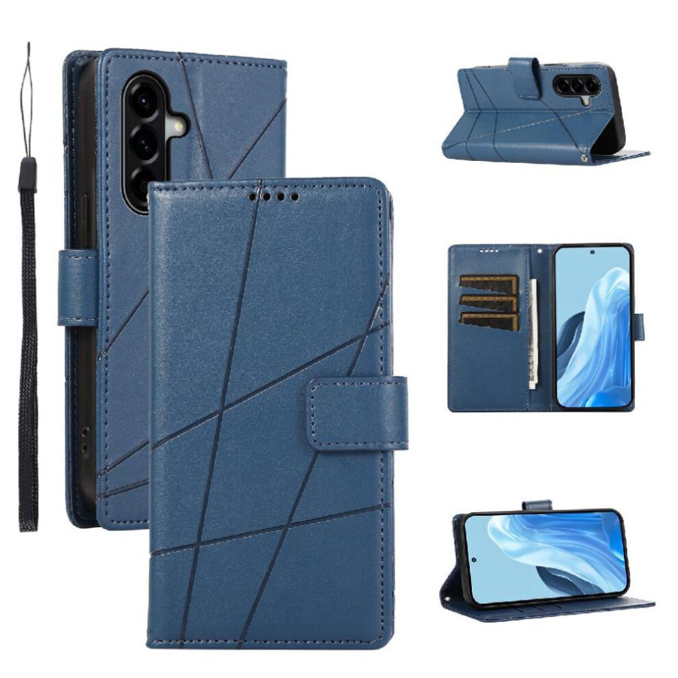 () Case For Samsung Galaxy A57 5G Kickstand Shockproof Three Card Slots Shock Absorbing 764563249145
