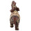 Wood Grain Elephant Wealth Statue 4