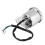 Universal Chrome Digital LCD Motorcycle Speedometer 66mm 12V 1