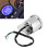 Universal Chrome Digital LCD Motorcycle Speedometer 66mm 12V 8