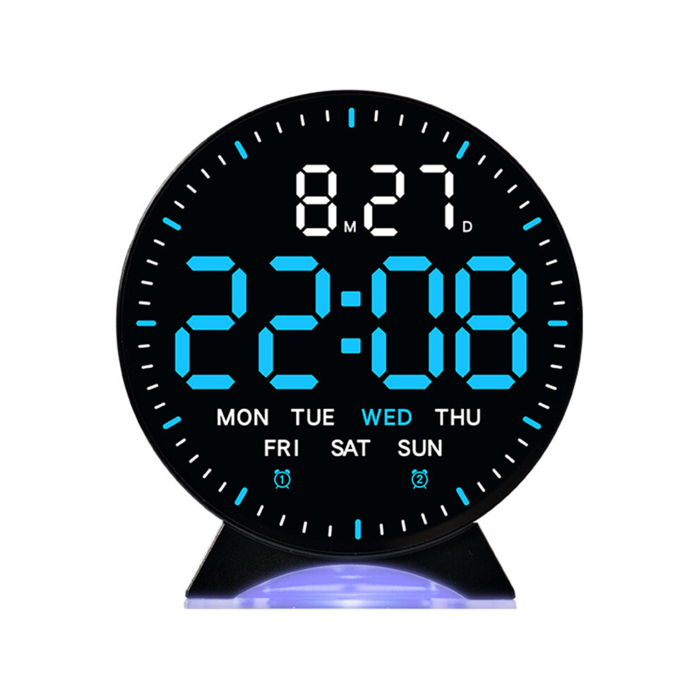 Multifunctional Led Alarm Clock With Temperature Dampness-07 7709000576968