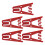 Food Bag Home Office Organization-red 1