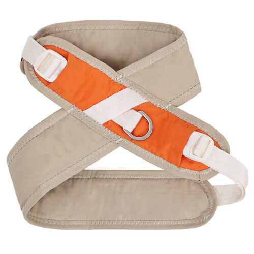 Ventilated Pet Chest Harness Reflective Leash-orange color M