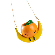Simple Suspended Fruit Basket Farmer Sentimental Friendly-B