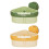 Suction Cup Sink Strainer Vegetable Washer ABS Durable-Yellow 2