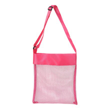 Durability Polyester Sand Toy Beach Bag For Kids-Red red belt