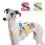 Secure X Back Design Dog Harnessly Adjustably Straps-Yellow XS 3
