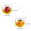 Simple Suspended Fruit Basket Farmer Sentimental Friendly-B 4