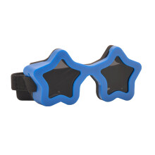 Pet Organ Of Sight Security Glasses Star Molded PC Lens-Blue