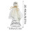 Ghostly Miniature Tree Toppers Decors with Metal Spring Base 3