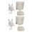 Lined Lagomorph Elastomer Render Casting Cast For And-Model B 2