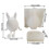 Lined Lagomorph Elastomer Render Casting Cast For And-Model B 4