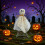 Ghostly Miniature Tree Toppers Decors with Metal Spring Base 7