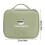 Water Resistant PU Cosmetic  Bag Compartment Spacious-White cat 5