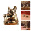 Holding Heart Sculpture Office Desk For Dog 2