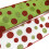 Dynamic Holiday Decoration Ribbon Roll With-Green bottom dot 5