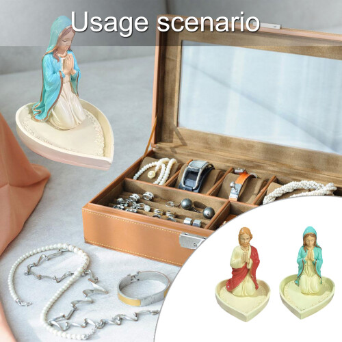 Virgin Shape  Resin Jewelry Stand With Sturdy Construction-1 2