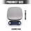 Intelligent Transportable Kitchen Scale With Auto-5kg 3