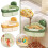 Space Saving Filter Tray Suction Cup Strainer Basket Practical 3