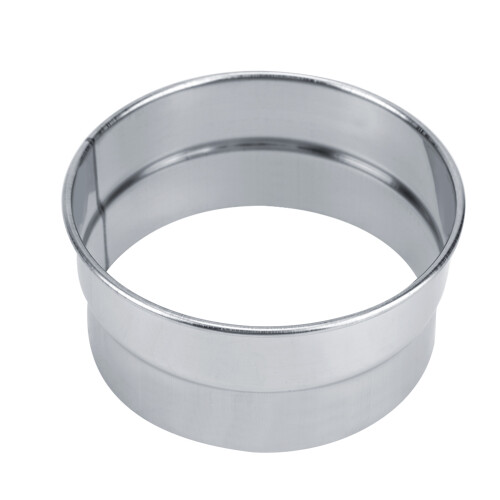 12PCS Stainless Steel Round Cookie Cutter Set - 10.5cm Diameter 2