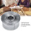 12PCS Stainless Steel Round Cookie Cutter Set - 10.5cm Diameter 4